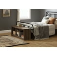 thumbnail image 3 of South Shore Fernley Bench with storage, in Natural Walnut, 3 of 12