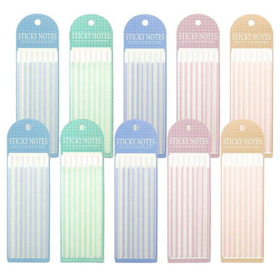 Sekonow 1600pcs Highlighter Tape Removable, Transparent Long Page Markers Tabs Notes, Book Tabs for Annotating Books Aesthetic Highlighters Strips Underlined Sticky Tabs