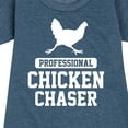thumbnail image 3 of Instant Message - Professional Chicken Chaser - Toddler & Youth Girls Fleece Dress, 3 of 6
