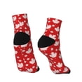 thumbnail image 4 of Bingfone Maple Leaves Design Patterned Men'S Women'S Casual Cotton Socks, 4 of 9