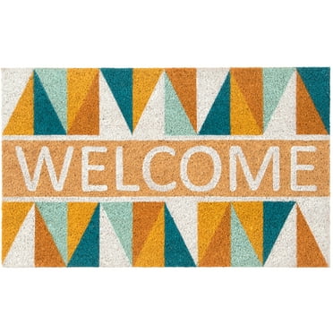 Mainstays 18x30 Triangle Outdoor Coir Mat