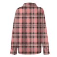 thumbnail image 5 of Tops for Women, Audhol Women's Fashion Casual Printed Button Long Sleeve Shirts Tops Button Up Shirt Women Pink, XL, 5 of 5
