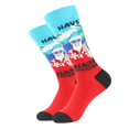 thumbnail image 2 of Chaussettes à Imprimé de Noël pour Hommes Ou Femmes, Performance Décontractée, Coton, Sport, Loisirs, Chaussettes Chaudes, 2 of 3