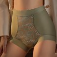 thumbnail image 6 of ZZwxWA High Wasit Underwear for Women Seamless Boyshorts Belly Control Panties Breathable Briefs Lacy Lingerie Silky Boxer, 6 of 6