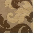 thumbnail image 3 of Linon Corfu Collection Tan & Brown 5 x 7.7 Rug, 3 of 3