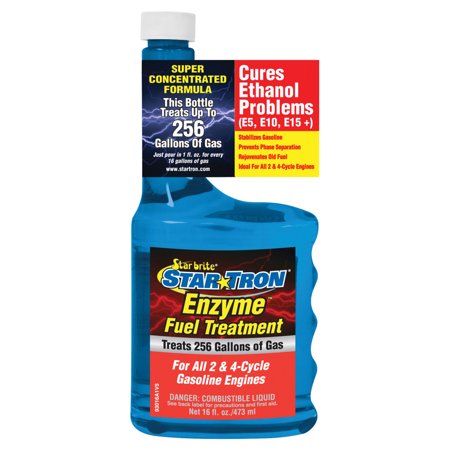 Star Tron Enzyme Fuel Treatment - Concentrated Fuel Formula, 16