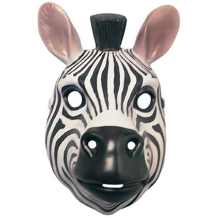 Zebra Plastic Mask