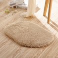 thumbnail image 6 of Naierhg Water Absorbent Oval Plush Non-Slip Floor Mat Rug Living Room Doormat Carpet Watermelon Red, 6 of 8