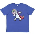 thumbnail image 3 of Inktastic Dabbing Unicorn Youth T-Shirt, 3 of 5