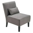 thumbnail image 4 of Serta Palisades Slipper Chair Gray, 4 of 11