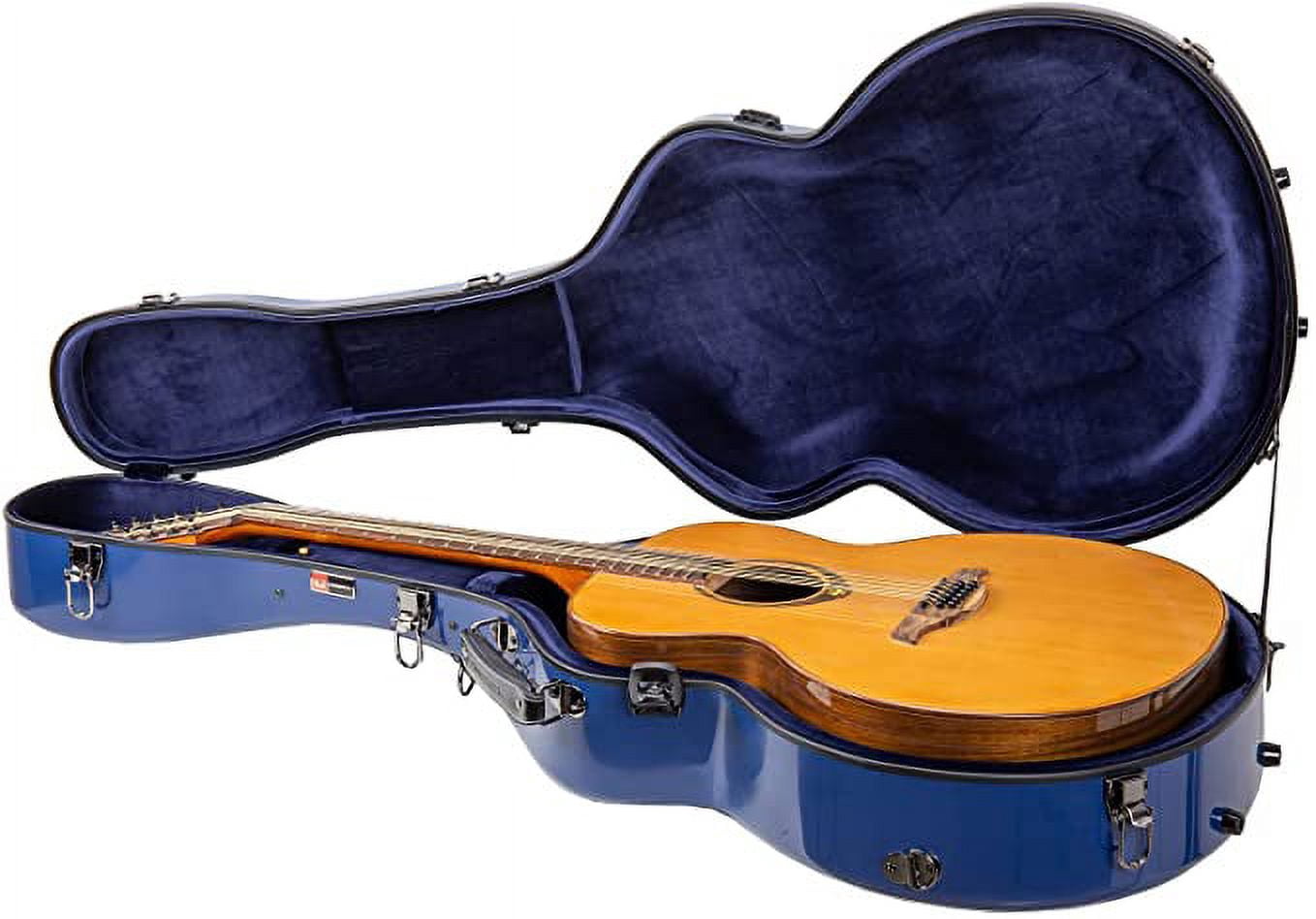 Crossrock Jumbo Case fits Gibson SJ-200, 12 Strings Super Jumbo Guitar Case