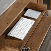 Sauder Palladia Engineered Wood Computer Desk in Vintage Oak