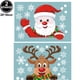 thumbnail image 3 of Pegatinas para puerta y ventana con temática navideña de 2024, bonitos dibujos de Papá Noel, muñeco de nieve, alce, patrón de árbol de Navidad, decoración para fiesta de Navidad, 3 of 5