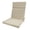 Beige, variant on High Back Outdoor Dining Chair Cushion Set of 1, Fade Resistant Polyester Fabric Patio Chair Pad, 42 x 17 x 1.9 Inch Outdoor Cushion for Dining Chair, Waterproof Seat Cushion for Patio Furniture