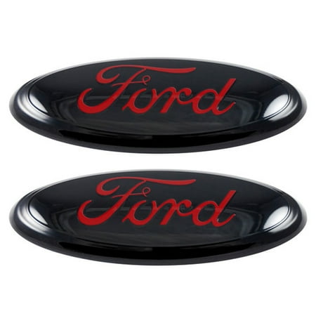 2006 2009 Ford Ranger Black Red Oval 9 X 3 5 Front And Rear Departments