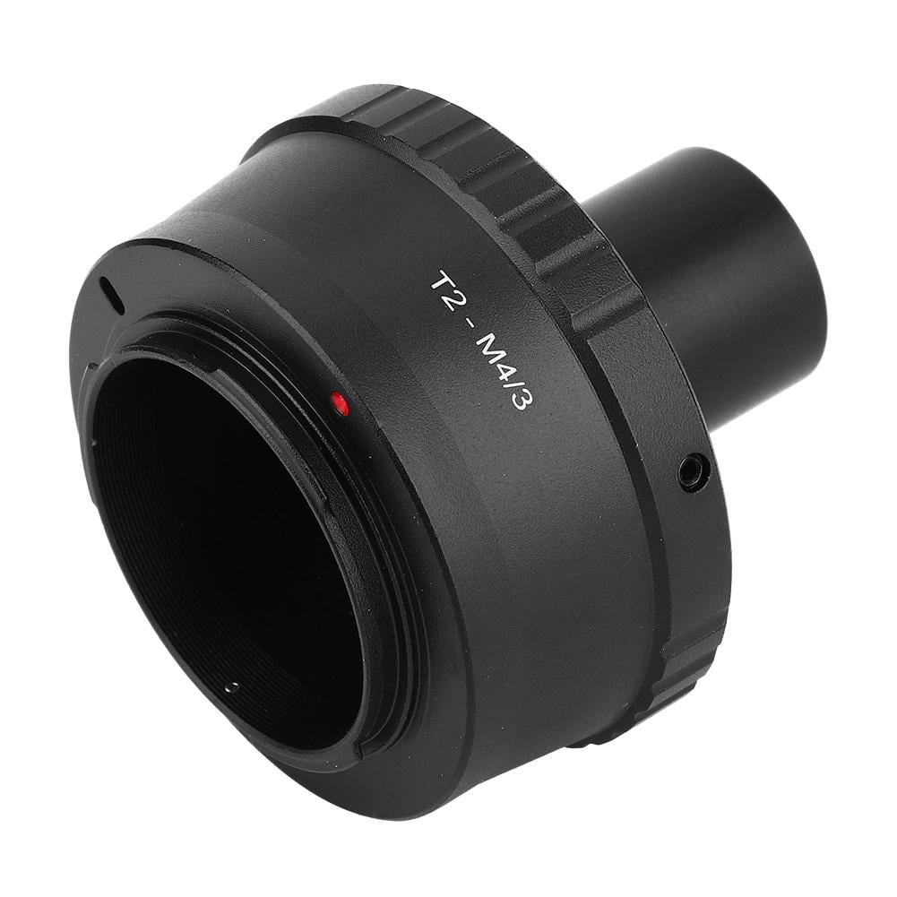 Tebru Metal Adapter Ring 23.2mm T Mount Microscope Eyepiece for Olympus