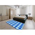 thumbnail image 4 of Ahgly Company Indoor Rectangle Patterned Blue Dress Blue Area Rugs, 7' x 10', 4 of 6