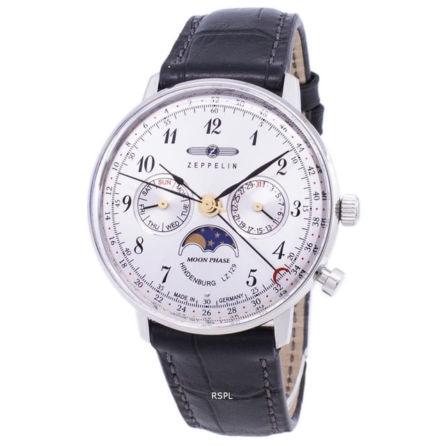 Zeppelin Series LZ 129 Hindenburg Germany Made 7037-1 70371 Men's Watch