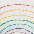thumbnail image 5 of Mina Victory Plushlines Cotton Rainbow With Tassel Throw Pillow in Multi-Color, 5 of 5