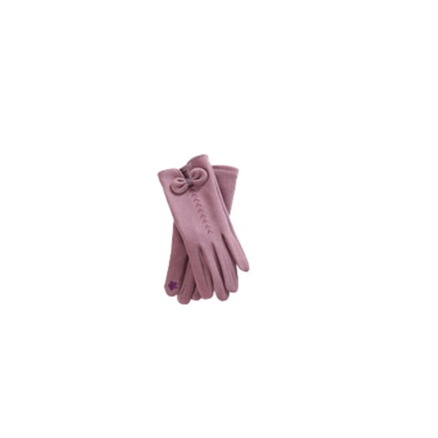 Minnieouse 2 pares de guantes de invierno para mujer, a prueba de viento, con pantalla táctil, para bicicleta de montaña, para correr, para esquiar en la guantes y mitones Violeta Minnieouse AP013320-04