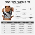 thumbnail image 5 of Sigee Skeleton Wave Artwork for Womens' Sports Vest with Performance Stretch and Quick Dry Fabric, High Elasticity Running Bra Workout Crop Tank Tops-Large, 5 of 8