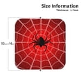 thumbnail image 2 of Naloa Spider Web1 Coasters for Set of 4 - PU Leather Coasters, Coasters for Table Cup Tea Coffee Beer, Decorative for Kitchen Homedecor (Round), 2 of 6