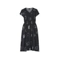 thumbnail image 4 of Scoop Women’s V-Neck Crinkle Midi Dress, Sizes XS-4X, 4 of 4