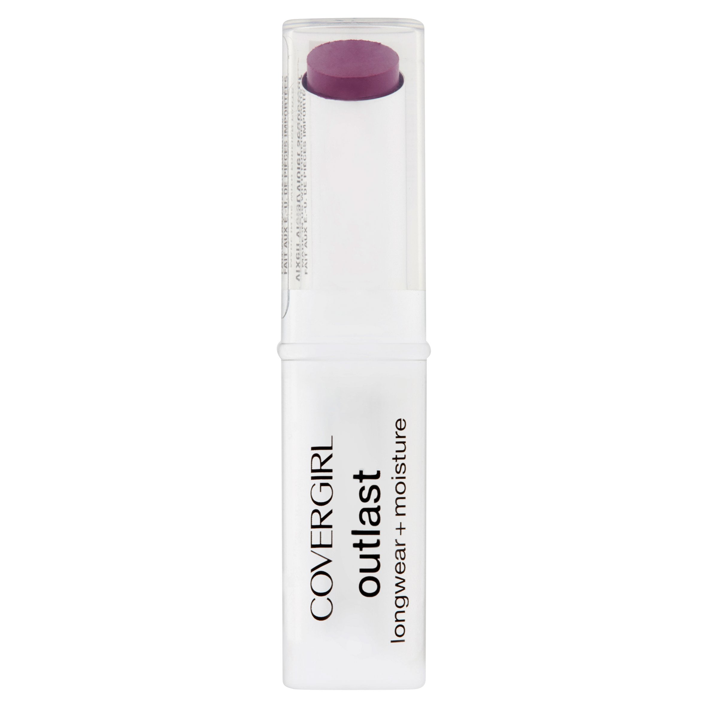 COVERGIRL Outlast Longwear Lipstick, Vixen Violet, 0.13 Oz
