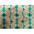 thumbnail image 4 of oneOone Cotton Silk Fabric Diamond Geometric Fabric Prints By Yard 42 Inch Wide, 4 of 4