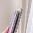 thumbnail image 5 of Compatible with iPhone 15 Pro Glitter Case Bling Sparkle Luxury Liquid Floating Quicksand Case Women Girls Slim Soft TPU Cute Flower Protective Transparent Cover, Cherry Blossom, 5 of 6