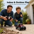 thumbnail image 5 of Remote Control Off-Road Racing Truck Toy for Kids, RC Car with Light-Up Front Lights, Big Tires, 5 of 9