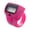 Rose red, variant on Mini Ring Counter With Led Light, Digital Finger Circle Counter, Sounding Count