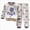 A6-Grey, variant on Toddler Baby Boy Clothes Cartoon Face Print Colour Blocking Sweatshirt + Sweatpants Outfits Set(Blue,6-12 Months)