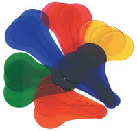6Pcs/Set Colour Paddles Demonstrate Colour Combining Learning Resource Toy Gift 