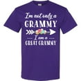 thumbnail image 3 of Inktastic I'm Not Only a Grammy I'm a Great Grammy with Flowers T-Shirt, 3 of 5