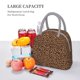 thumbnail image 5 of Balery Leopard Printed Bolsa de Almuerzo para Mujeres, Caja de Almuerzo, Bolsa de Almuerzo Pequeña Impermeable, Tote de Almuerzo Reutilizable con Gran Capacidad, 5 of 6