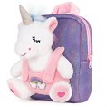 thumbnail image 1 of Mochila Unicornio Redeo Regalos Unicornios Niñas 3 Años con Peluches Unicornio 3-7 Años, 1 of 3