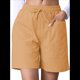 thumbnail image 3 of Pantalones Cortos Casuales Omen con Cordón Ajustable, Cintura Elástica Cómoda, Pantalones Cortos de Verano con Bolsillos, Color Cúrcuma M, 3 of 7