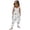 White, variant on Vrotazzy Girls Romper & Jumpsuit for Toddler Girls | 1 Piece Floral Cartoon Playsuit with Straps Ideal Summer Outfit for Kids