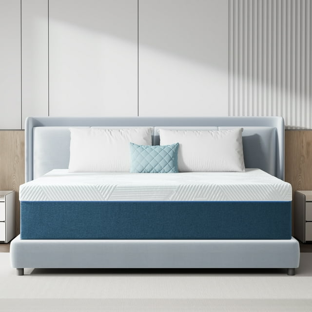 GELBIY 8 inch Twin Mattress, Gel Memory Foam Mattress with CertiPUR-US Certified Mattress in a Box, Pressure Relief & Medium Firm Mattress for Kid Adults
