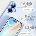 thumbnail image 4 of JETech Liquid Silicone Case for iPhone 17 6.3-Inch, Silky Soft Touch Full-Body Protection (Blue), 4 of 6