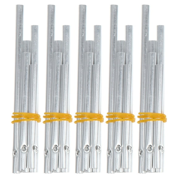 25 Pcs Wind Chime Tube Kit Solar Ball Lights Outdoor Powered