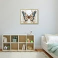 thumbnail image 2 of COMIO Canvas Print with Golden Frame 16x12in / 20x16in Boho Colorful Butterfly Lover 20x16in, 2 of 5