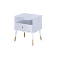 thumbnail image 3 of ACME Sonria II End Table in White & Natural, 3 of 3