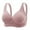 Pink, variant on Tbopshirt Wirefree Bras for Women,Women Bras Embroidered Glossy Comfortable Breathable Bra Underwear No Rims