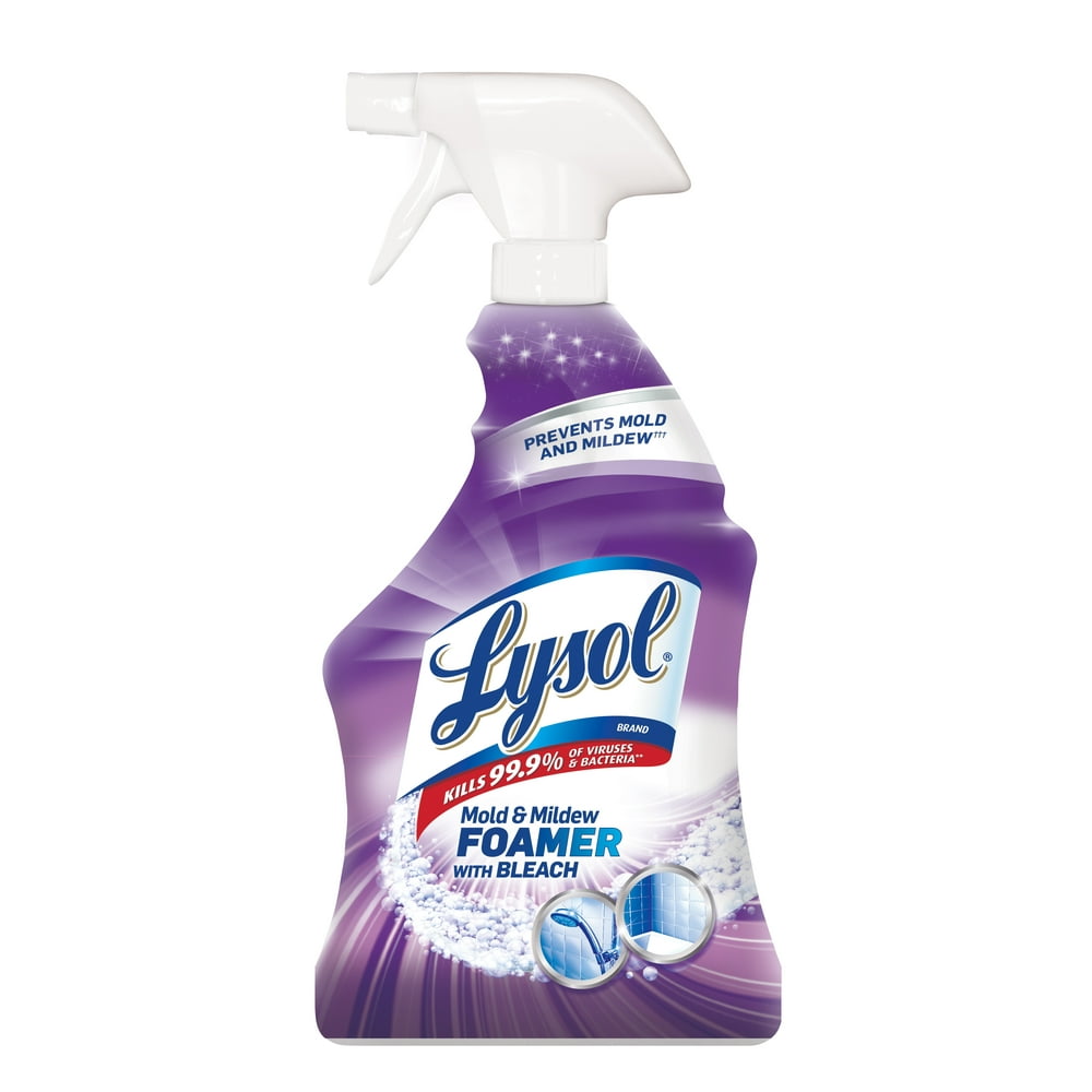 Lysol Mold & Mildew Blaster w. Bleach, Bathroom Cleaner Spray, 28oz