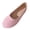 Pink, variant on Lenago Flat Dress Shoes for Women Low Shallow Heel Dress Shoes Slip-On Walking Shoes Round Toe Office Shopping Party Travel Black Size-7.5