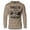 Khaki, variant on GYMISH Spartan Gym Lightweight Long Sleeve Hooded T-Shirt for Men – Athletic Workout Hoodie, Sport Grey, Large