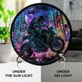 thumbnail image 3 of Motorcycle Stained Glass Suncather Window Hangings, Suncatchers Colorful Glass Panel Sun Catchers Gifts, Decoration for Home Garden Christmas Party Wedding, 3 of 6