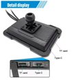 thumbnail image 3 of Cámara de Tablero DVR para Motocicleta, Portátil, de 5 Pulgadas, Inalámbrica, CarPlay, Android Auto, Pantalla de Navegación GPS, Monitor Resistente Al Agua, 3 of 5
